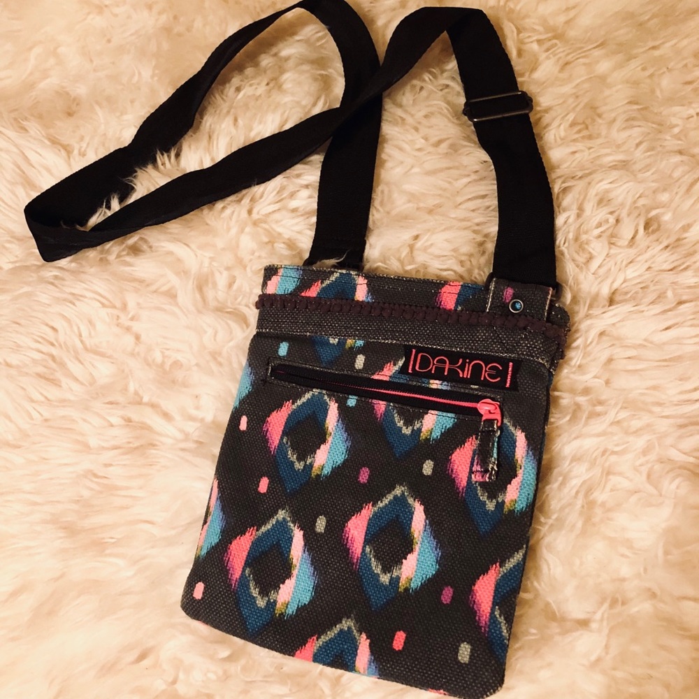 Dakine crossbody tribal bag.